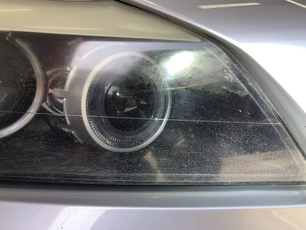 BMWZ4　ヘッドライトの黄ばみ