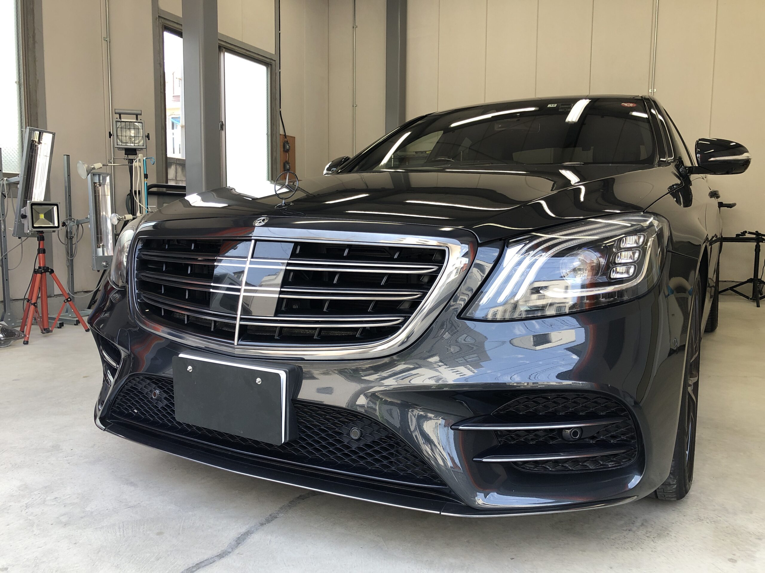 気付いていないかも知れないクラック ベンツ Sクラス（W222） - ヘッド