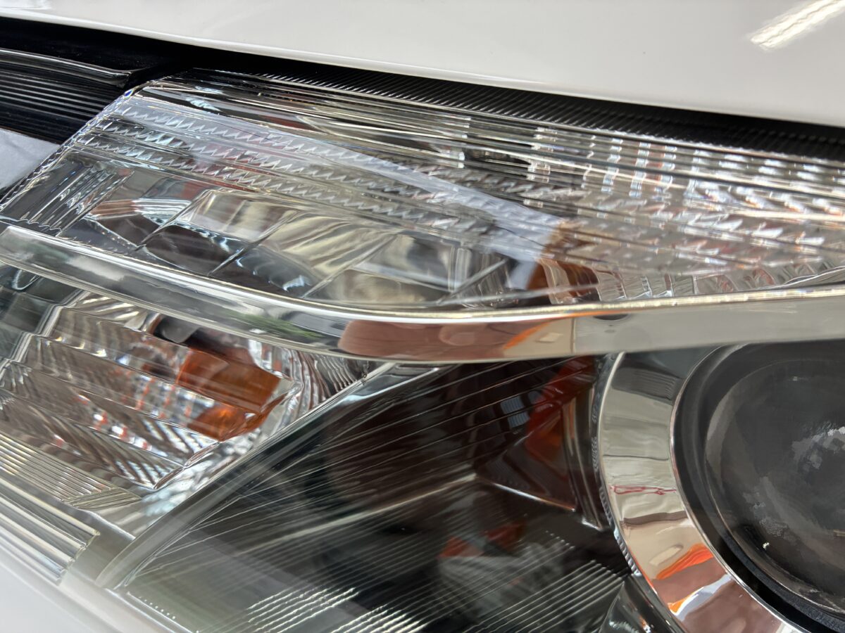 カローラフィールダーのヘッドライトリペア再施工後