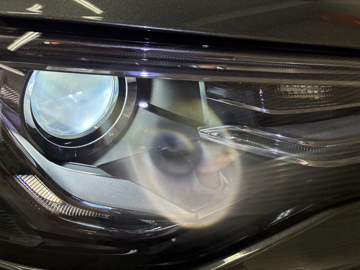 アウディA5 ヘッドライトリペア後のライト点灯時