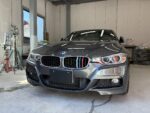BMW(F30) ヘッドライト磨き、PPF施工