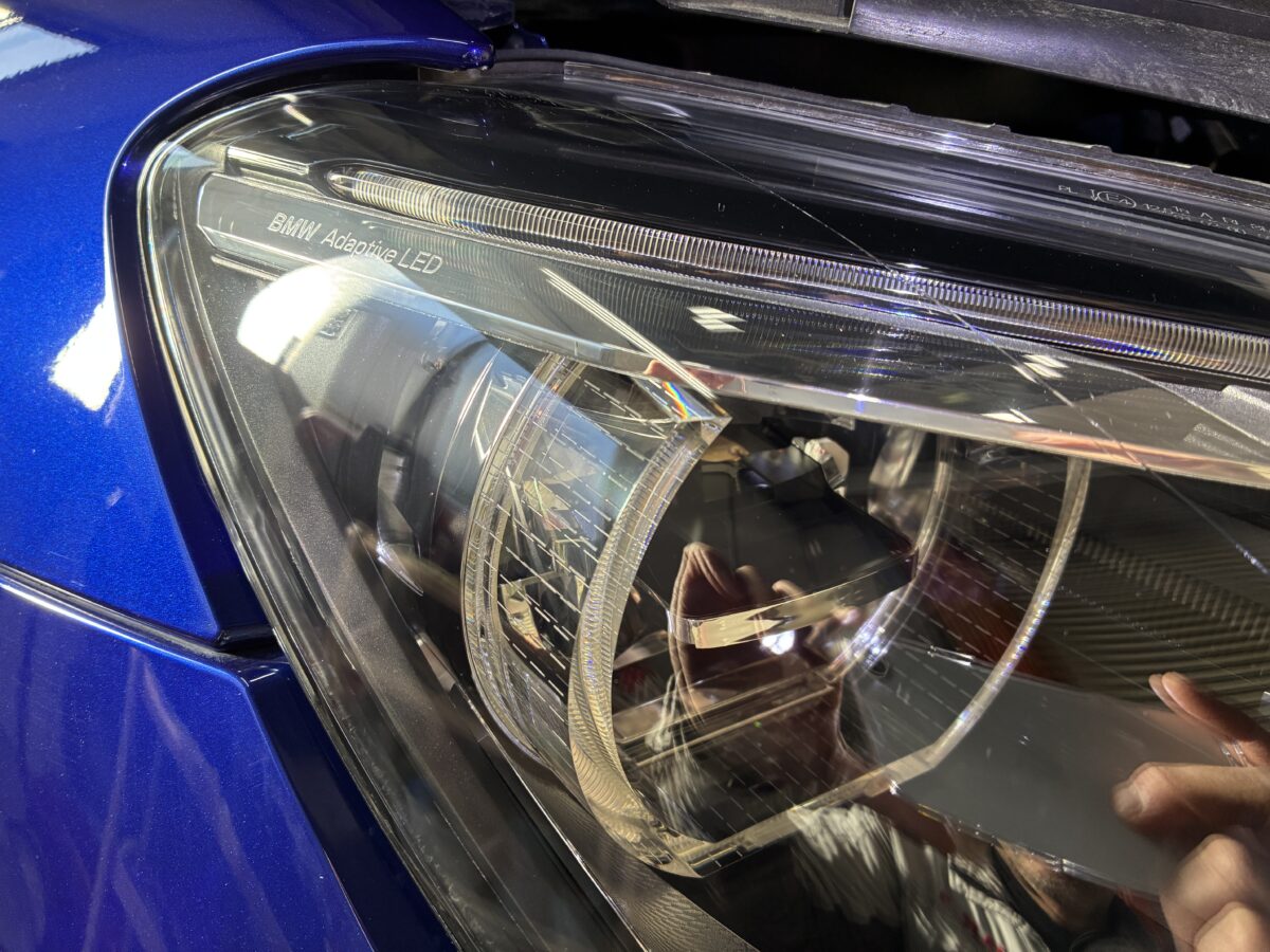 BMWM6　ヘッドライトリペア後