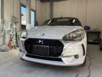 DS3　ヘッドライトリペア、ライトスモークプロテクションフィルム施工