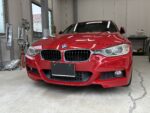 BMWF30　ヘッドライトリペア、プロテクションフィルム