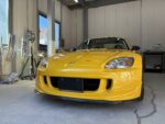 ホンダS2000　ヘッドライトリペア、プロテクションフィルム施工