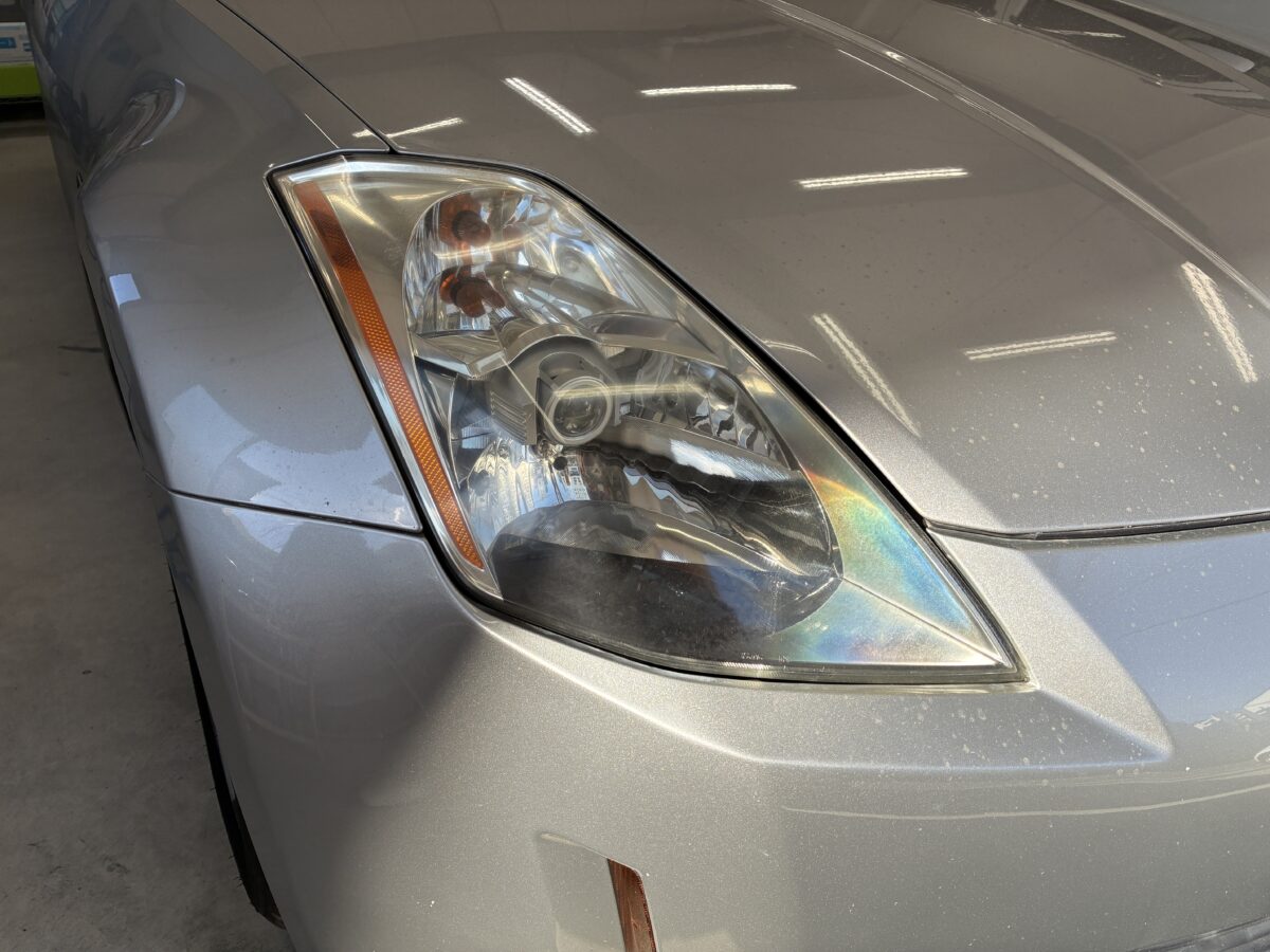 Z33　ヘッドライトの黄ばみにお困りのご様子で・・・