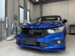 ホンダ グレイス　ヘッドライトリペア、プロテクションフィルム施工