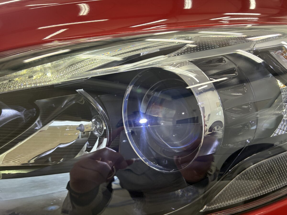 ヘッドライト磨きのリカバリー